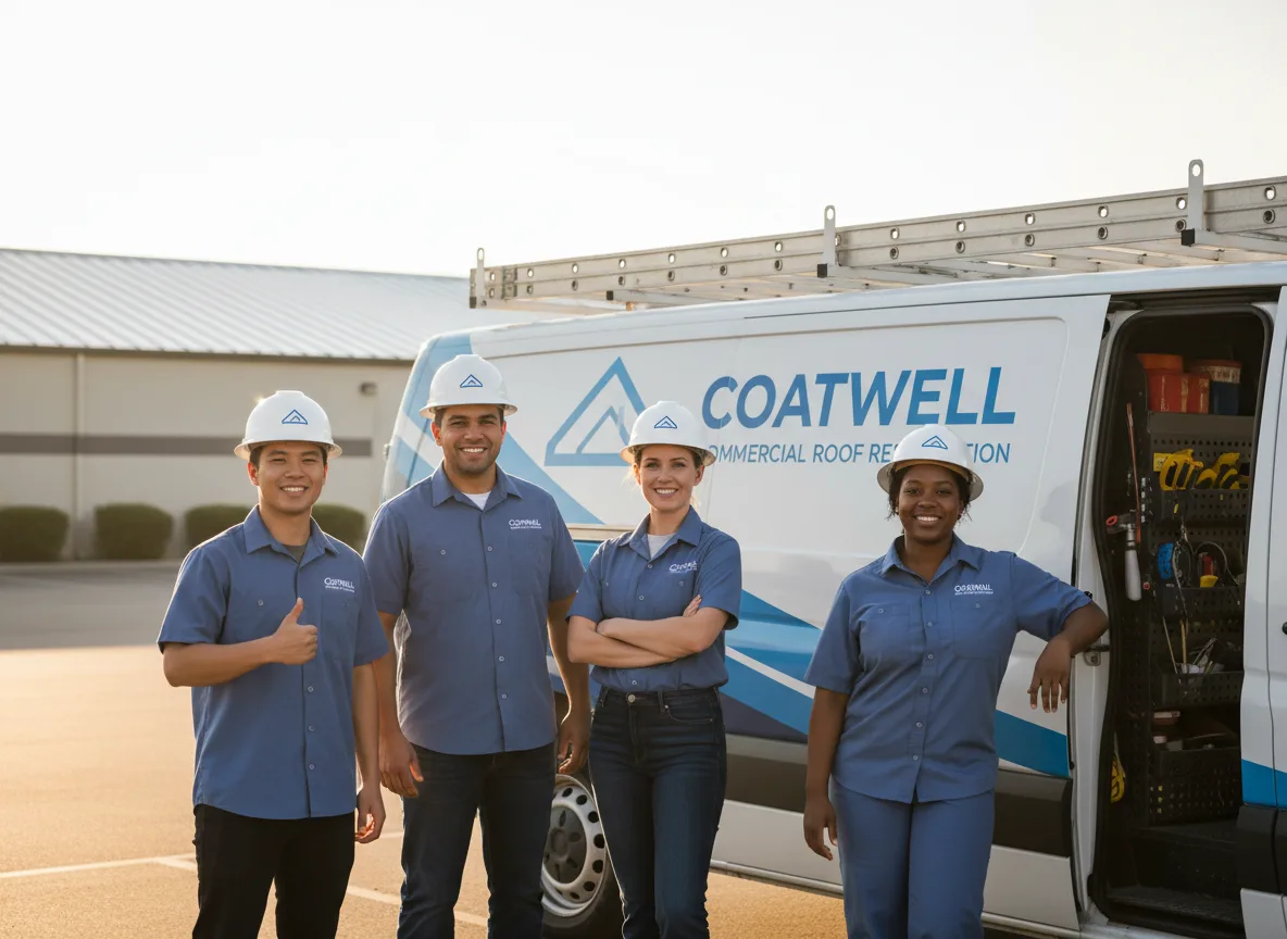 Commercial roof coating company in Midvale, OH